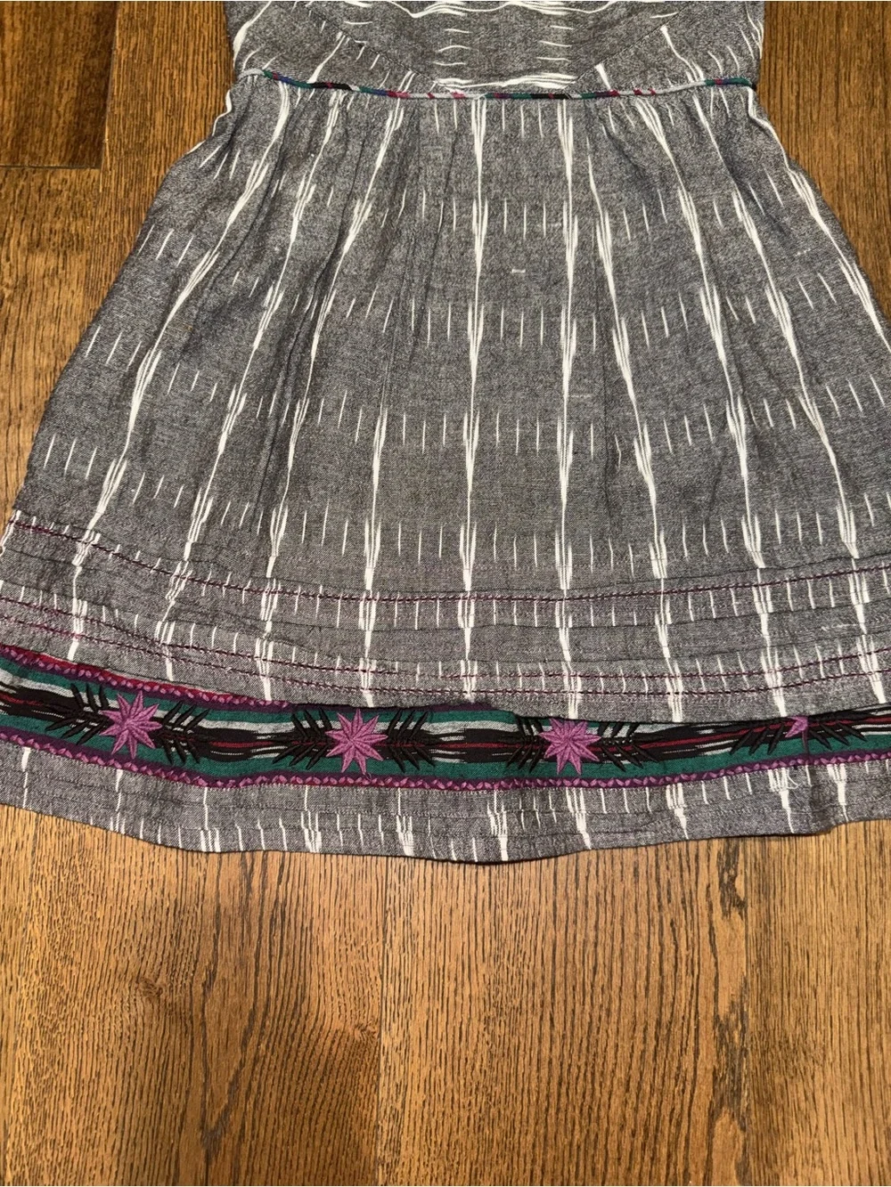 Free People New Romantics Weather Vane Ikat Dress women’s Size 0